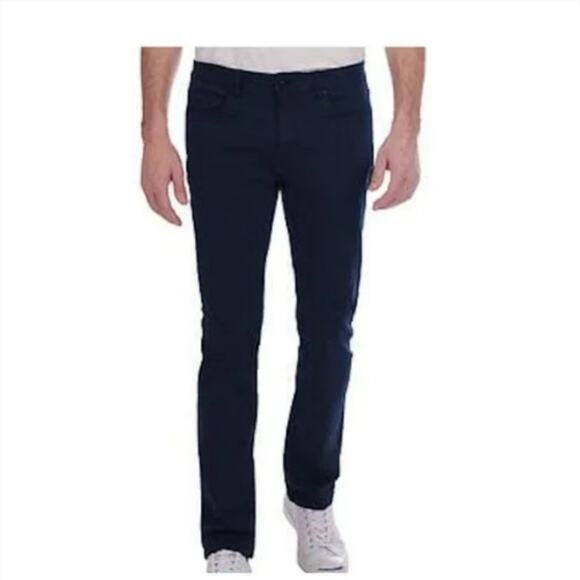 Jachs New York Men's Straight Fit Mid-Rise 5 Pocket Traveler Pant 38x30 - Picture 1 of 8